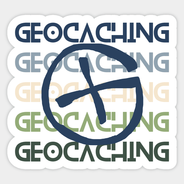 Geocaching Sticker by WonkeyCreations